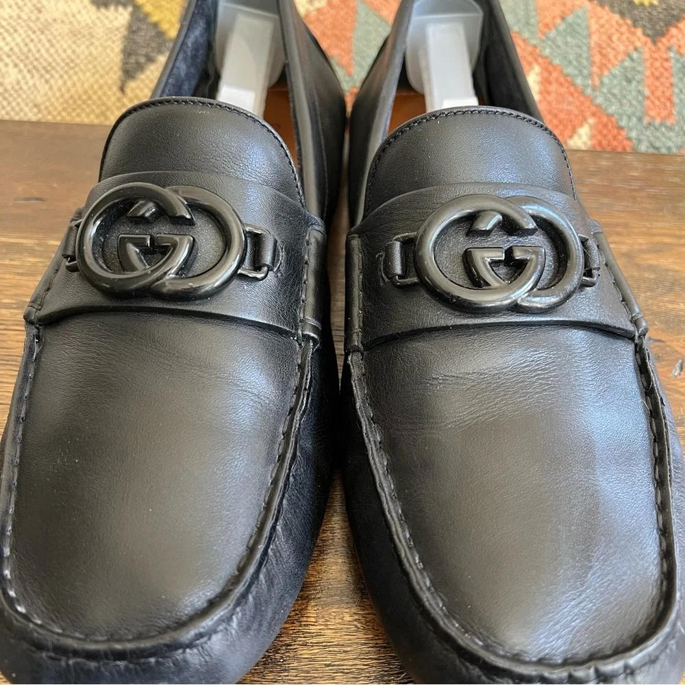 Gucci Havel $970 Interlocking G Drivers Loafers Gucci Size 9 US9.5